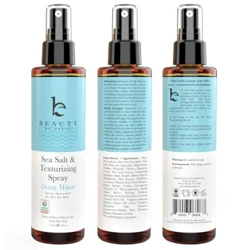Sea Salt Spray: Beachy Waves & Volume for All Hair Types