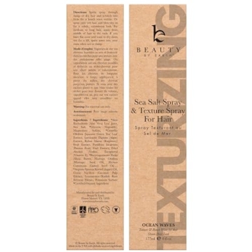 Sea Salt Spray: Beachy Waves & Volume for All Hair Types