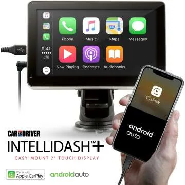 INTELLIDASH Multimedia Player with CarPlay and Android Auto