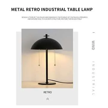 VisualWhite Mid Century Table Lamp for Modern Decor