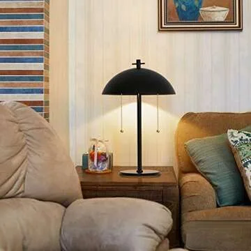 VisualWhite Mid Century Table Lamp for Modern Decor