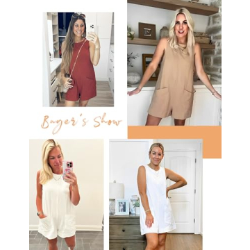 Yeokou Women's Casual Rompers - Stylish Summer Wear