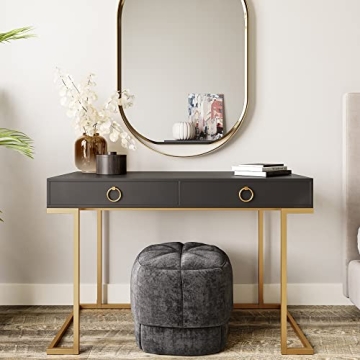 BELLEZE Modern Vanity Table - Stylish and Versatile Design