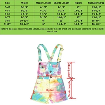 Peacolate Kids Denim Overalls - Stylish Adjustable Comfort