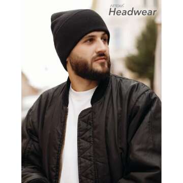 Artexia Beanie for Men Beanie Women Beanies for Guys Winter Hat for Men One Size Winter Mens Beanie ...