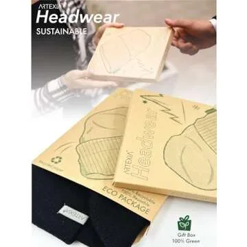 Artexia Beanie for Men Beanie Women Beanies for Guys Winter Hat for Men One Size Winter Mens Beanie Formal Style Black Beanie Soft Warm and Resistant (Black)