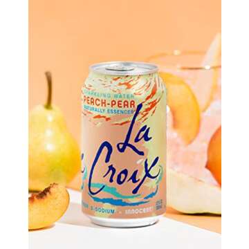 LaCroix Sparkling Water, Peach-Pear, 12 Fl Oz (pack of 12)