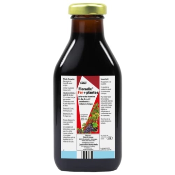 Floradix Liquid Iron & Vitamin Formula for Energy Boost