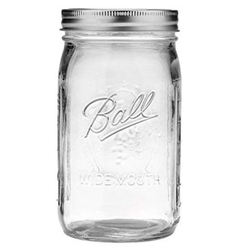 Ball Mason Jars with Lids - 32 Oz Quart 12 Pack