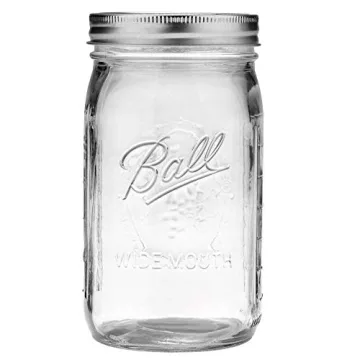Ball Mason Jars with Lids - 32 Oz Quart 12 Pack