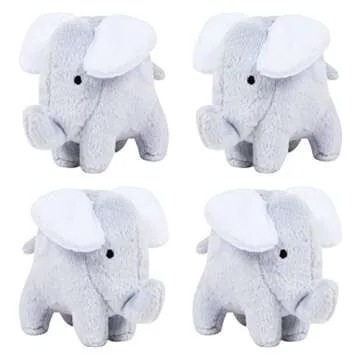 Grey Elephant Crib Mobile - Baby Mobile for Crib - Musical Crib Mobile - Fun Whimsical Musical Mobile for Cribs - Rotating Nursery Mobile for Crib - Baby Crib Mobile for Boys and Girls