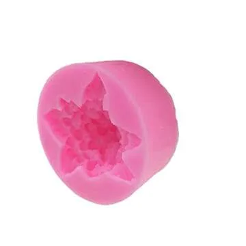 Fondant Molds,Hydrangea Silicone Mold Chocolate Fondant Cake Baking Mold Gypsum Soap Mold Ornaments Decorative Glue Drop Mold