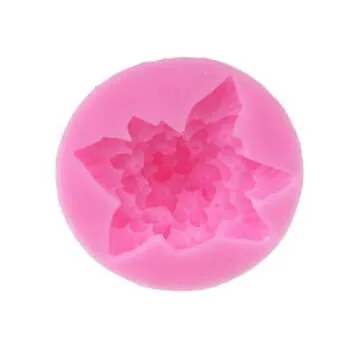 Fondant Molds,Hydrangea Silicone Mold Chocolate Fondant Cake Baking Mold Gypsum Soap Mold Ornaments Decorative Glue Drop Mold
