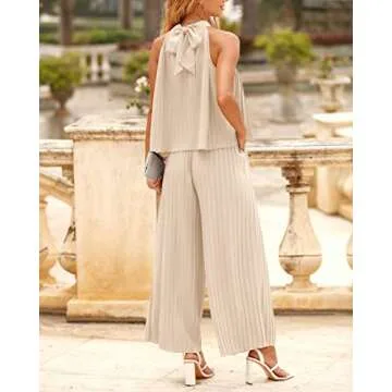 Dowerme Women's 2 Piece Outfits Elegant Summer Apparel