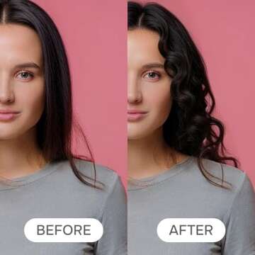 Velvet Heatless Curling Set - 3 Satin Rods for Soft Overnight Curls, No-Heat Rollers for Short Hair,...