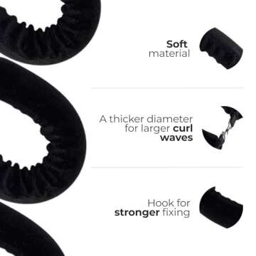 Heatless Velvet Curling Set for Perfect Overnight Curls