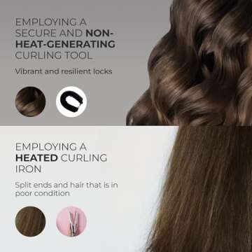 Heatless Velvet Curling Set for Perfect Overnight Curls