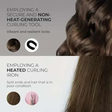 Heatless Velvet Curling Set for Perfect Overnight Curls