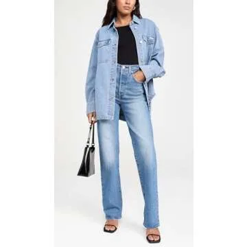 Levi's Women's Ribcage Jeans - Flattering Fit & Chic Style