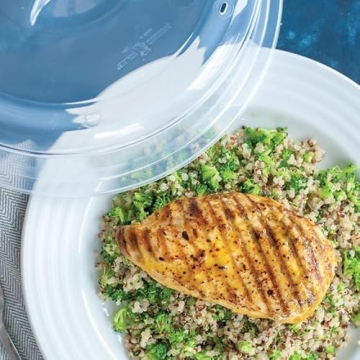 Nordic Ware Microwave Cover Set - BPA-Free, 10-Inch