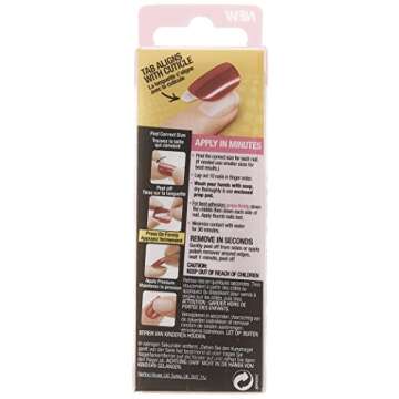 Impress Press-On Manicure, Ultra Gel Shine 30 ea (Styles May Vary)