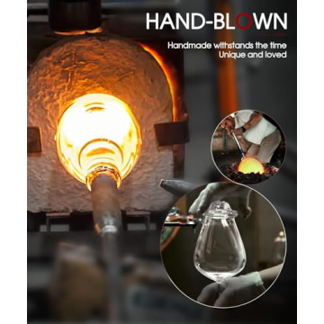 LUNA & MANTHA Elegant White Wine Glasses Set of 4