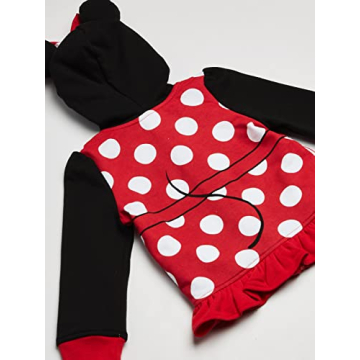 Disney Baby Girls Minnie Mouse Costume Zip-up Hoodie