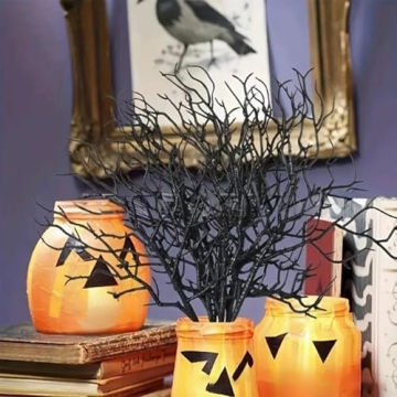 Lifelike Manzanita Branches for Halloween Wedding Decor