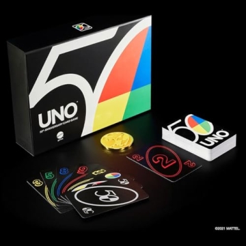 Mattel UNO 50th Anniversary Edition - A Premium Card Game