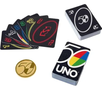 Mattel UNO 50th Anniversary Edition - A Premium Card Game