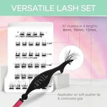 Effortless Ardell Naked Press On Lash Clusters for All