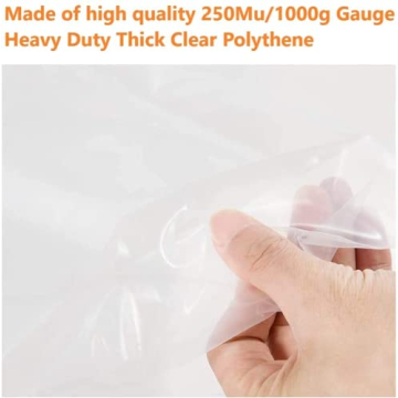 MYOYAY Greenhouse Plastic Sheeting 36 x 24 ft Durable Cover