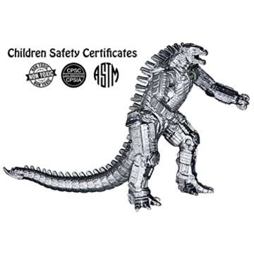 TwCare MechaGodzilla Mecha Godzilla vs. Kong Toy Action Figure, 2021 Movie Series Movable Joints Kin...