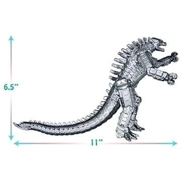 TwCare MechaGodzilla Mecha Godzilla vs. Kong Toy Action Figure, 2021 Movie Series Movable Joints King of The Monsters Birthday Kid Gift, Travel Bag