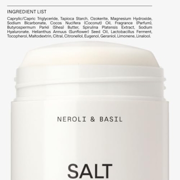 Salt & Stone Natural Deodorant - Neroli & Basil for Everyone