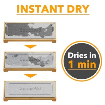 Elegant Instant Dry Sink Organizer for Kitchen and Bath