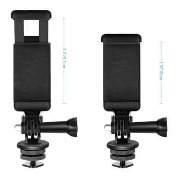 NEEWER Phone Holder and Hot Shoe Mount Adapter Kit