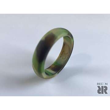 Women's Camo Silicone Ring