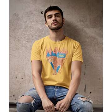 Def Leppard Hysteria Tour Graphic Tee for Rock Fans