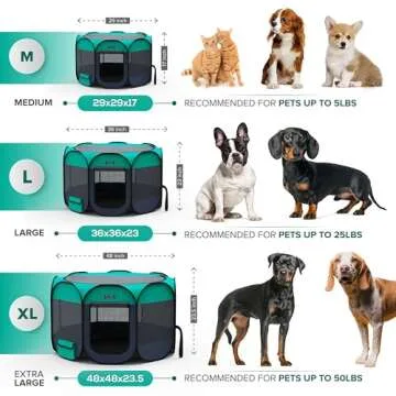 Ruff 'n Ruffus Portable Pet Playpen for All Pets