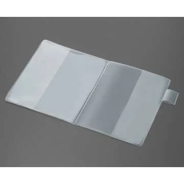 Kokuyo A6 Clear Notebook Cover with Pen Holder