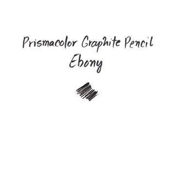 Prismacolor Ebony Graphite Pencils for Artists - 2 Count