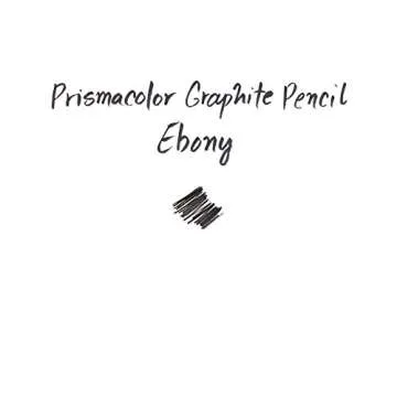 Prismacolor Ebony Graphite Pencils for Artists - 2 Count