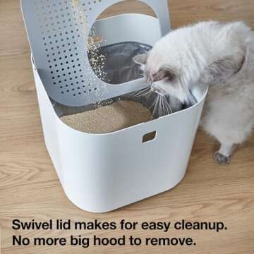 Modkat Top-Entry Litter Box - Stylish and Practical