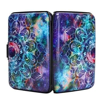 ELFISH Mini RFID Aluminum Wallet for Men and Women