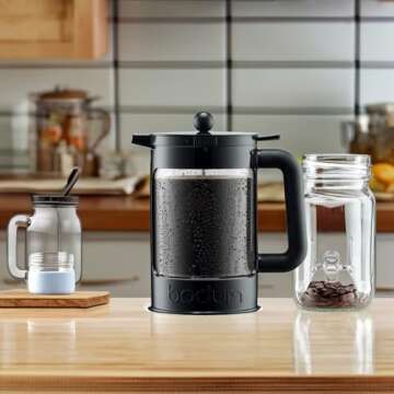 Bodum 51oz Cold Brew Coffee Maker, Black - Made in Portugal