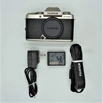 Fujifilm X-T100 Mirrorless Digital Camera - Champagne Gold, Body Only