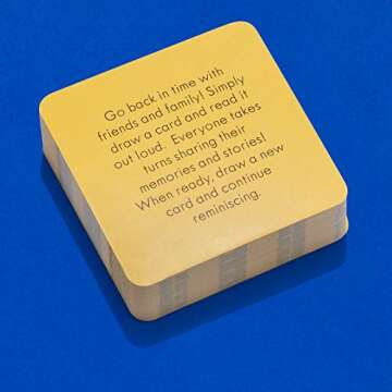 After Dinner Amusements: Do You Remember? 50 Questions to Share Memories (Conversation Game for Family and Friends, Gift for Host or Hostess)