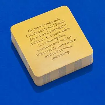 After Dinner Amusements Conversation Game for Families