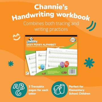 Channie's Easy Alphabet Tracing Workbook for Kids 3-5